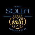 Jeu de Cordes Violon Corelli Solea 600M Moyen avec Mi à Boucle
