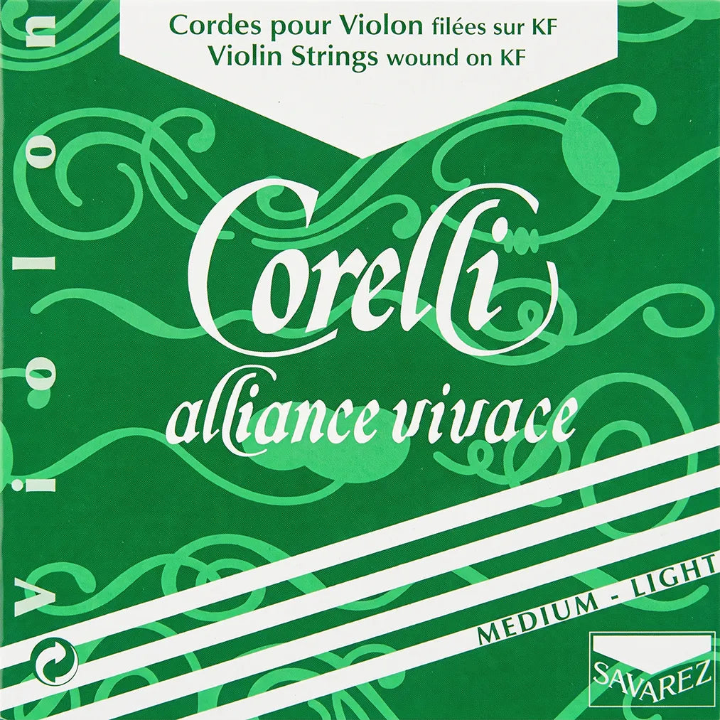 Jeu de Cordes Violon Alliance Vivace Corelli Médium Light 800MLB