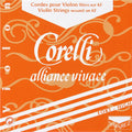 Corde Mi Violon Alliance Vivace Corelli 801F Forte à Boucle