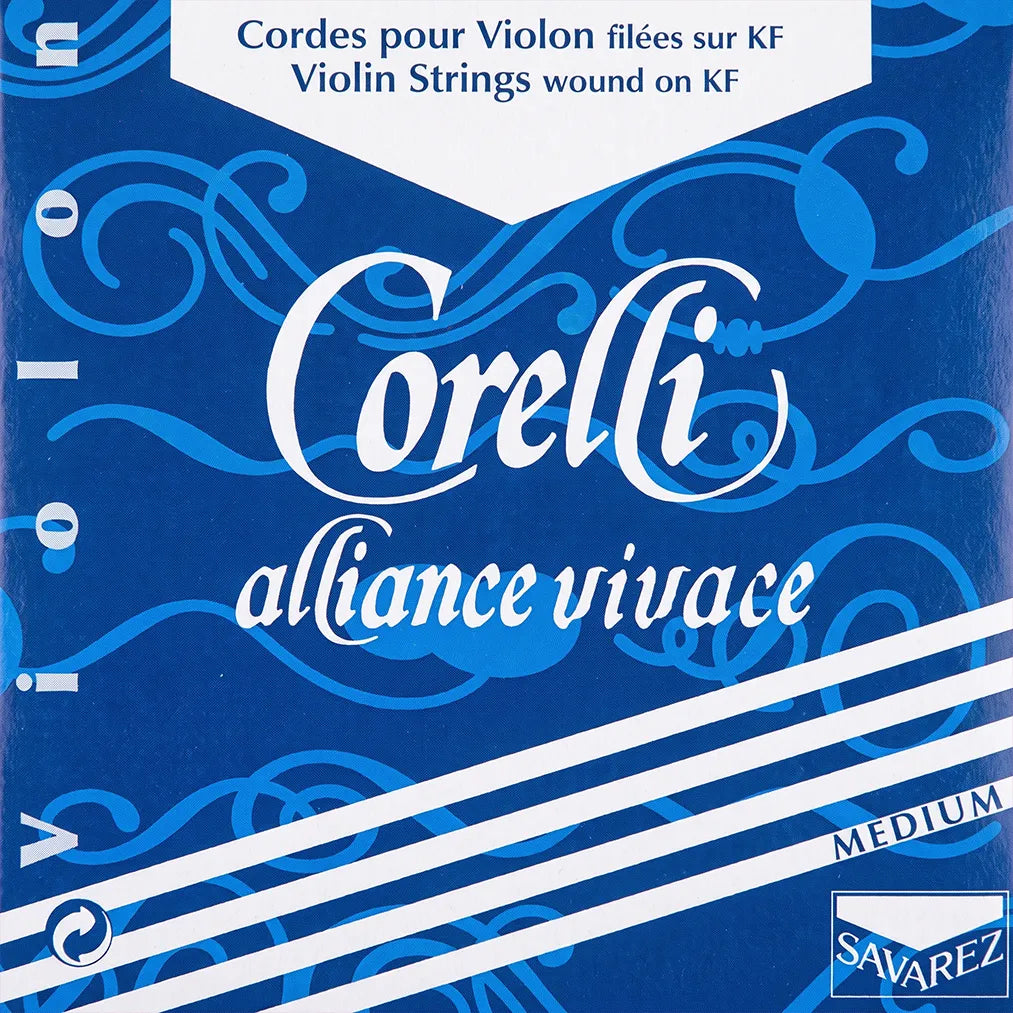 Corde Mi Violon Alliance Vivace Corelli 801MO Médium à Boucle