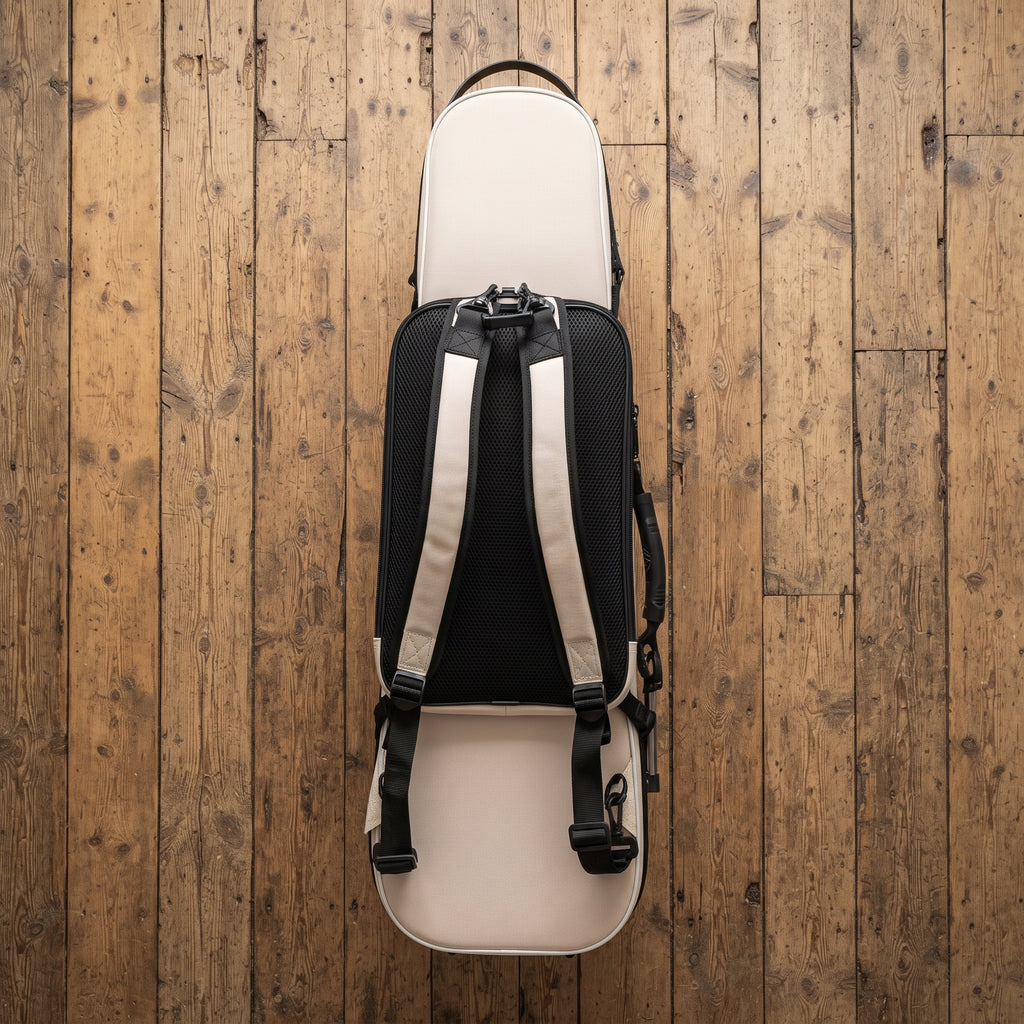 Étui Violon 4/4 PEDI Forme SteelShield Beige Streamliner P100B