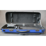 Étui alto rectangulaire ajustable 38cm à 42cm PC Composite bleu tressé HIRA-112