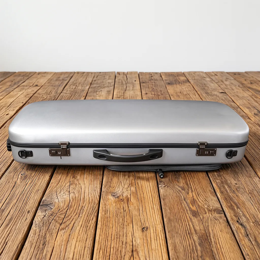 Étui alto rectangulaire ajustable 38cm à 42cm PC Composite gris HIRA-109