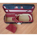 Étui alto rectangulaire ajustable 38 à 42cm modèle Conservatoire noir et rouge 2006A-NBB
