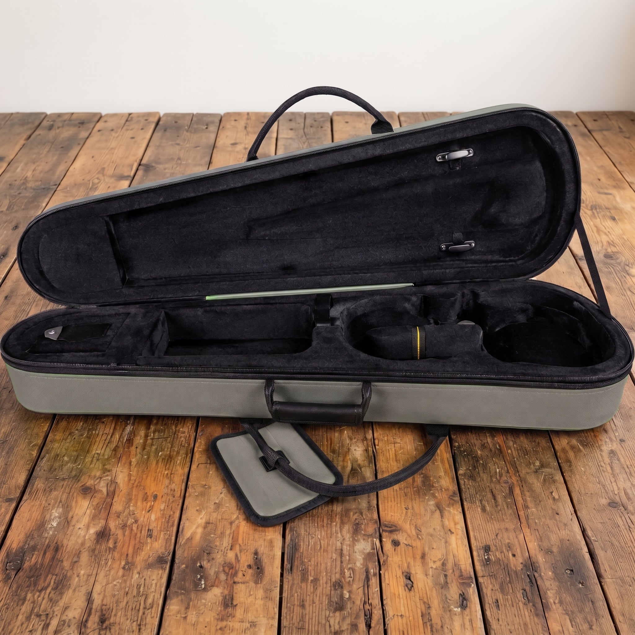 Étui violon 1/4 forme trapèze noir SEB-F14-NN