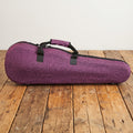 Étui violon 4/4 forme trapèze rigide Waterproof violet et gris SEB-F44W-PG