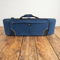 Étui violon rectangulaire 4/4 Haute Qualité Cordura Bleu Pétrole SEB-R44HQ-PLB