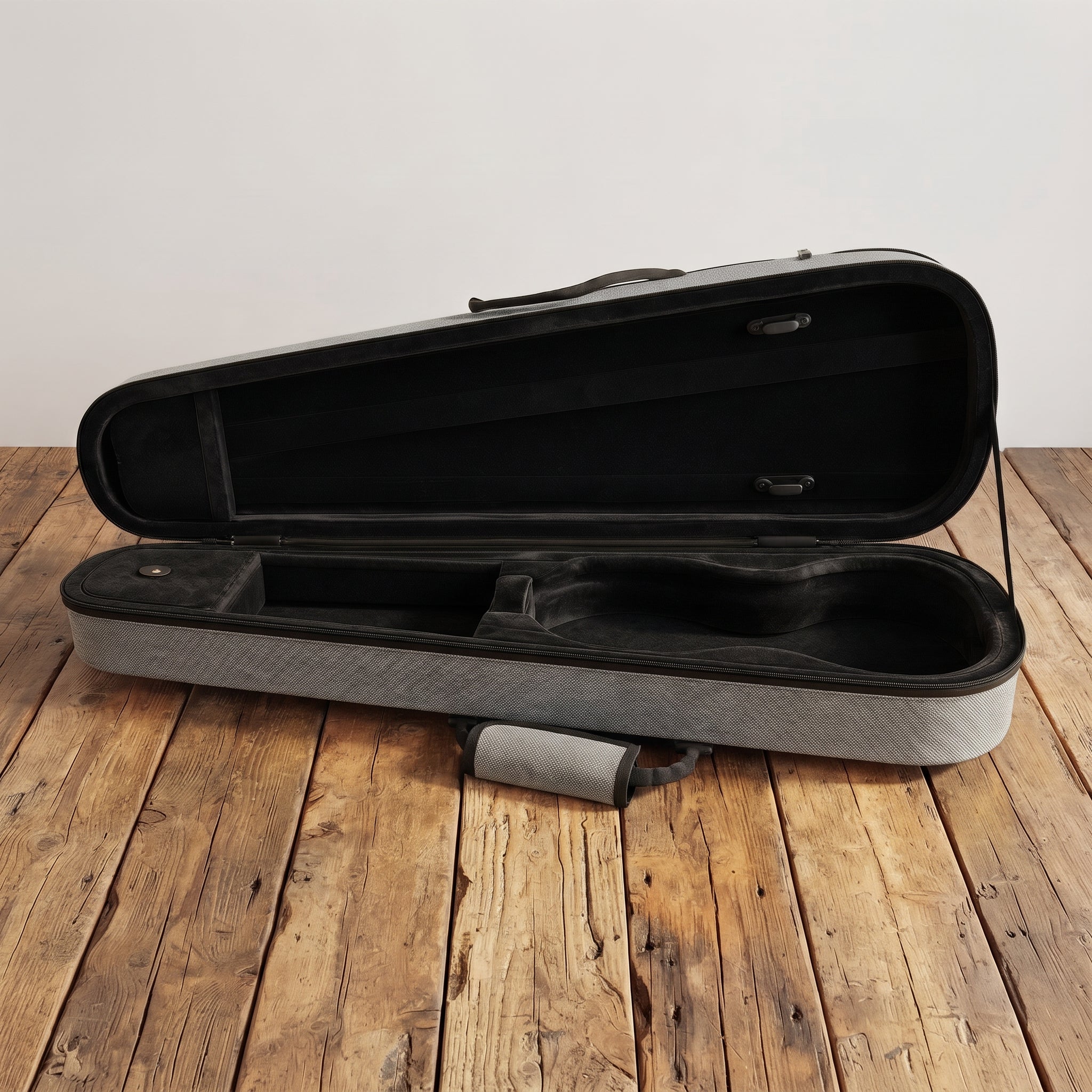 Étui violon trapèze 4/4 en jeans