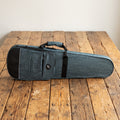 Étui violon 4/4 forme trapèze jean vert et noir SEB-F44SN-VB