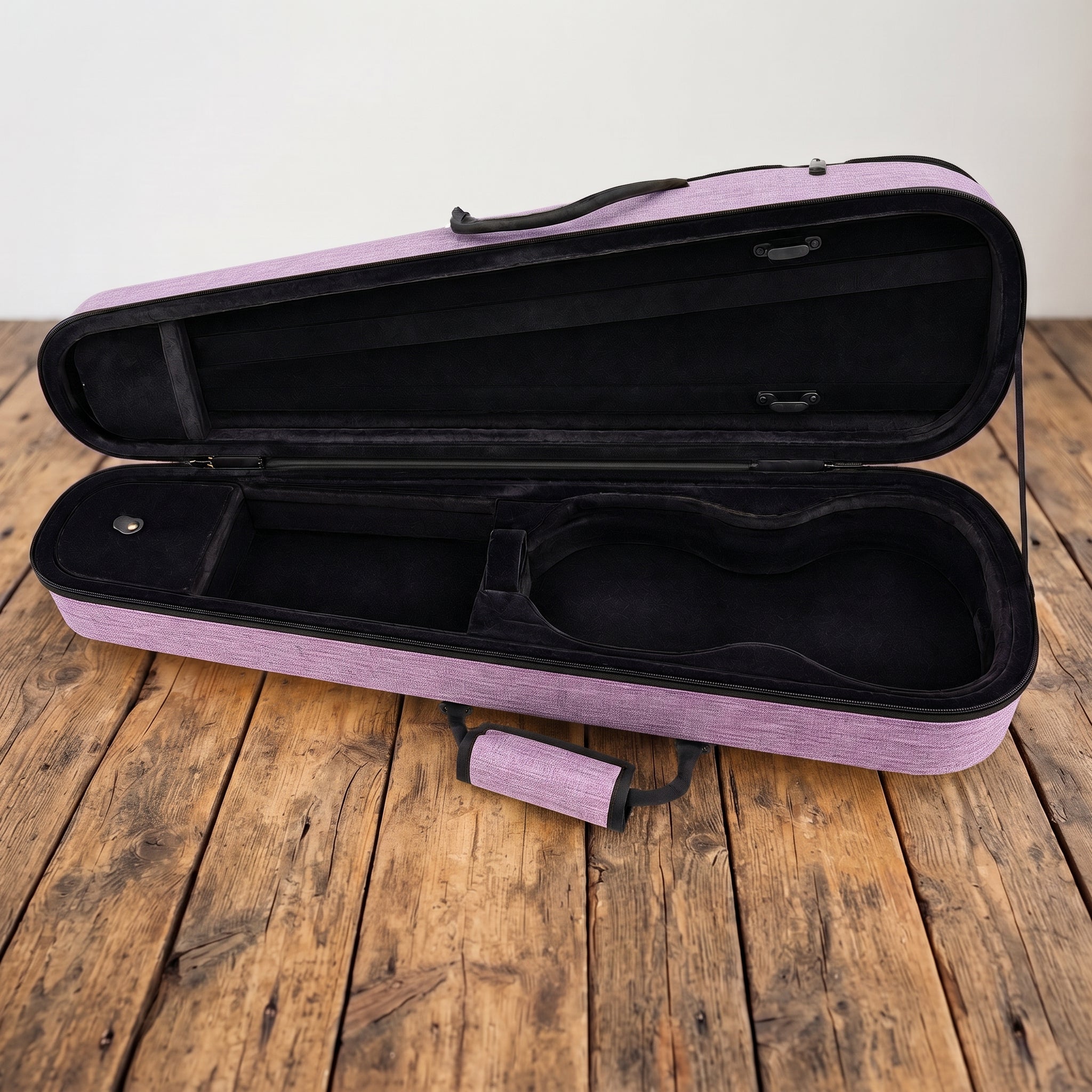 Étui violon trapèze 4/4 S Jean Violet et Noir - SEB-F44SN-PB