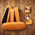 Housse de pluie PEDI pour étui violon 1/2-1/4 rectangulaire Orange RC-VN12R-PEDI
