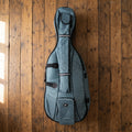 Housse de Violoncelle 3/4 SEB-C34SN-VB Rembourrée 20mm - Jean Vert et Noir