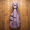 HOUSSE violoncelle 4/4 S rembourrée 20mm Jean violet/noir SEB-C44SN-PB