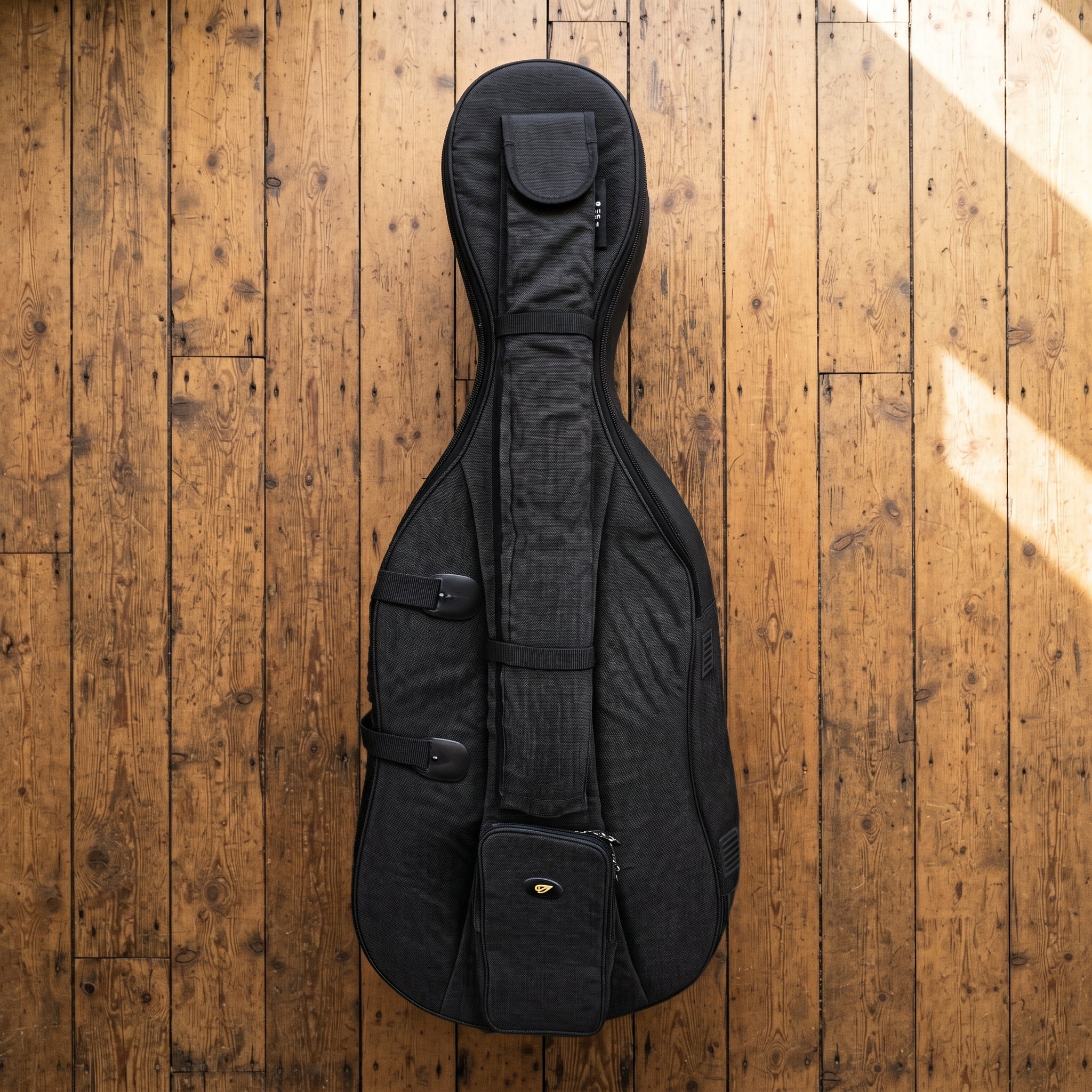 HOUSSE Violoncelle 4/4 S Rembourrée 20mm Noir - Qualité Supérieure SEB-C44H-BK