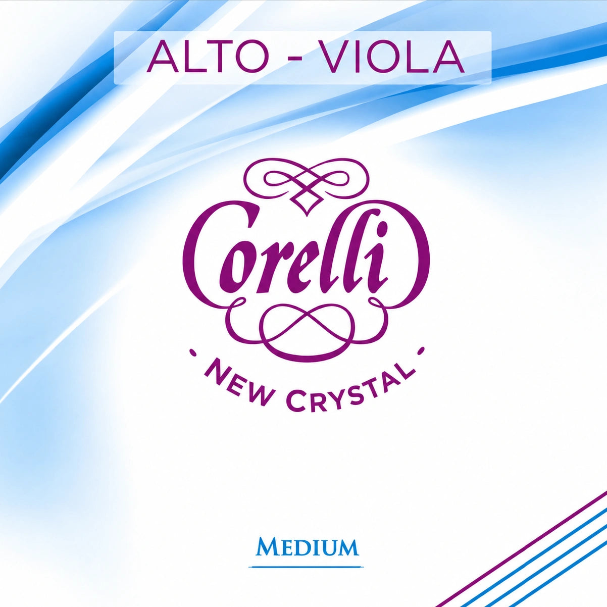Jeu de cordes Alto Corelli New Crystal Tension Médium (730M)