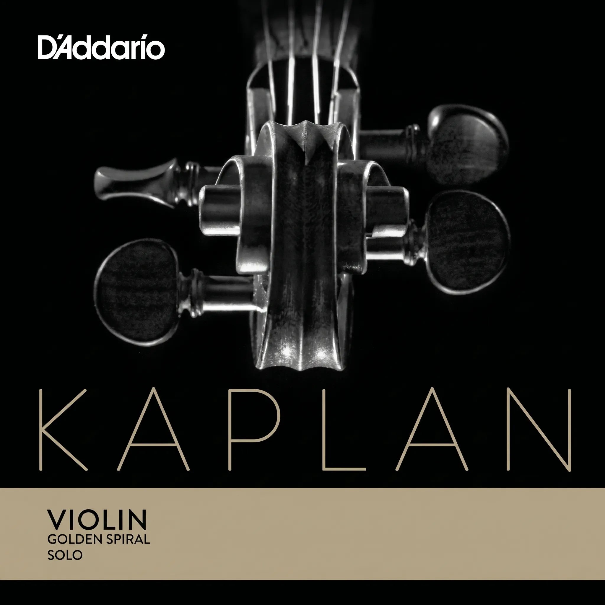 Corde de Mi Violon 4/4 D'Addario Kaplan Golden Spiral Solo