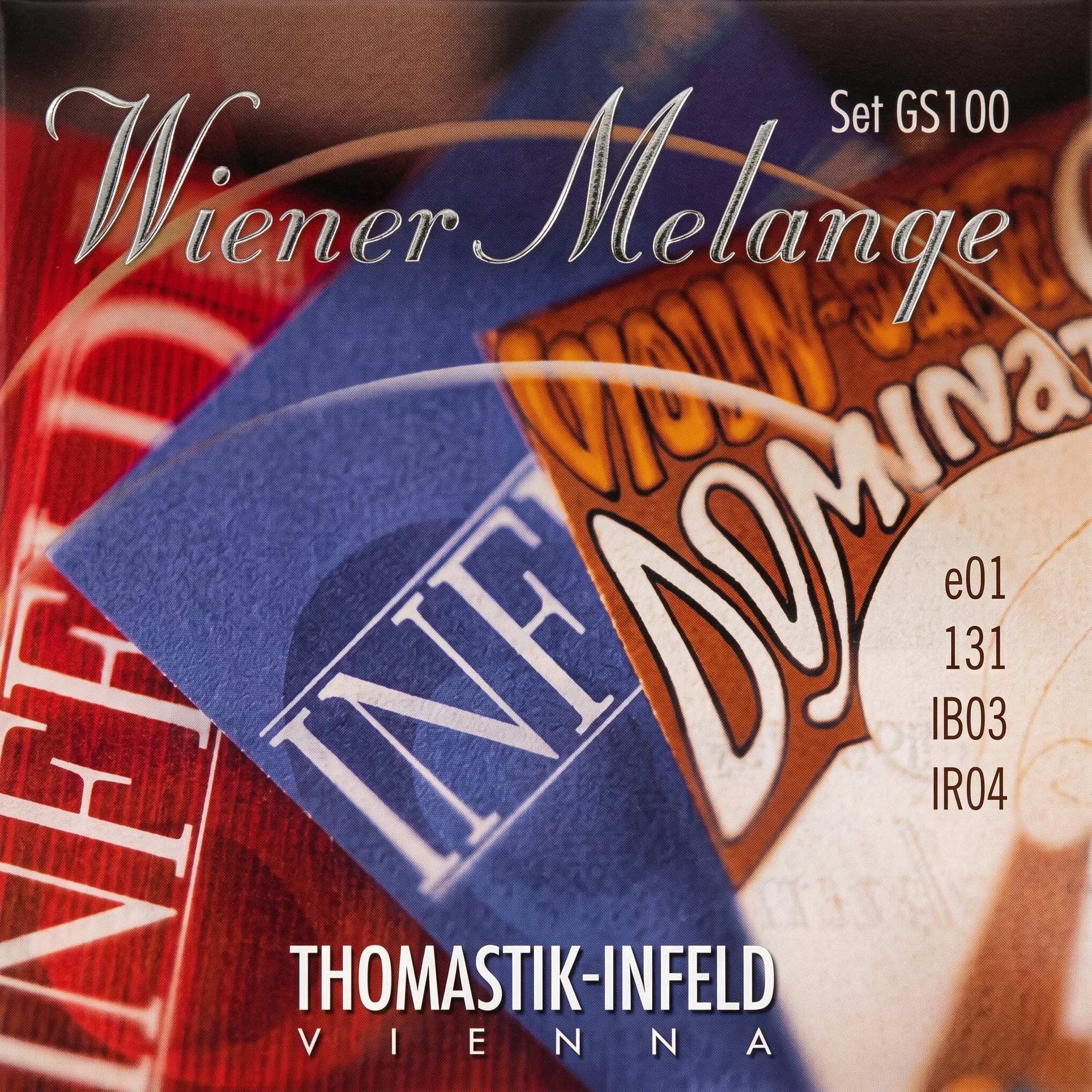 Jeu de Cordes Violon Thomastik Wiener Melange Tirant Moyen GS100