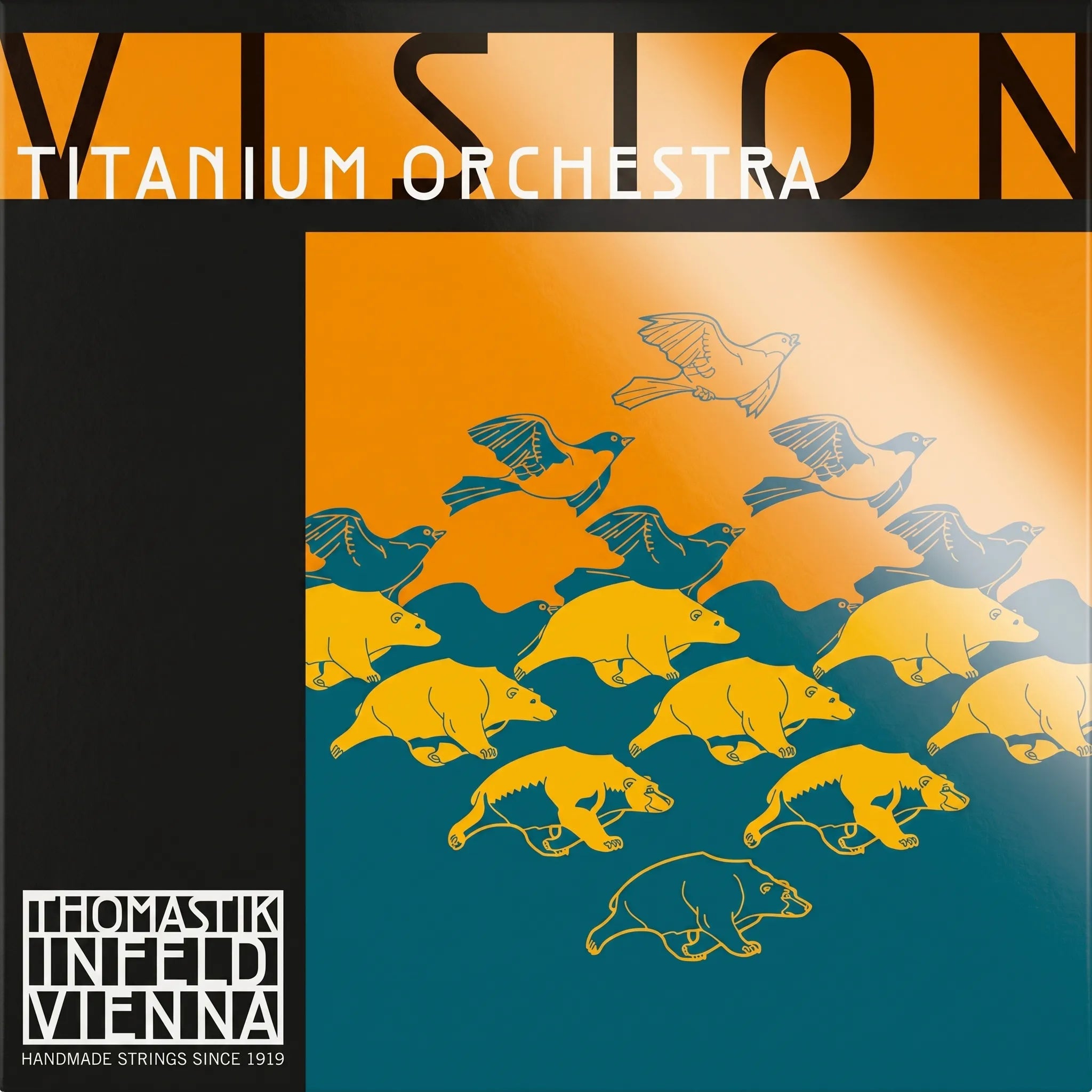 Corde de La Violon 4/4 Thomastik Vision Titanium Orchestra - Aluminium (VIT02OR)