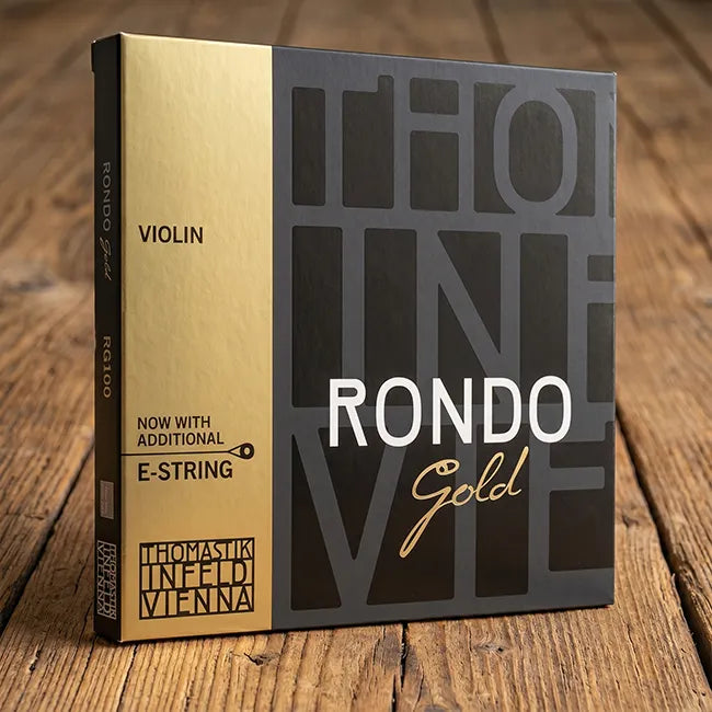 Corde MI Violon Thomastik Rondo GOLD Plaquée Or Medium RG01AUTH